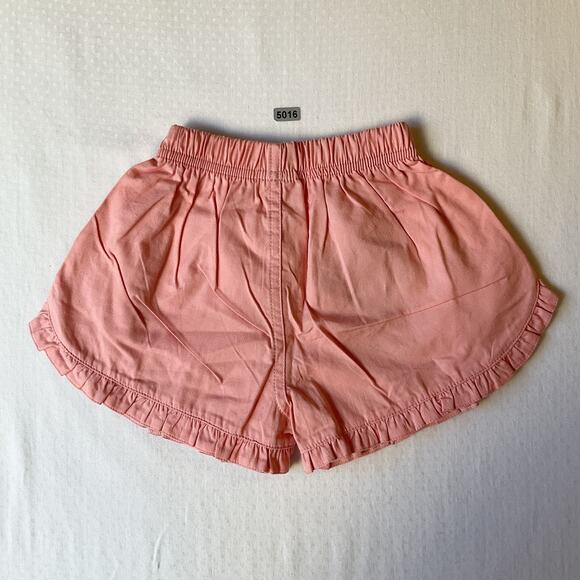Unknown Brand Girls Shorts Size 2T Pink Cartoon Chick Ruffle Hem Embroidered Bow - Picture 5 of 5